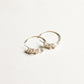 A.B. ELLIE ari freshwater pearl hoops