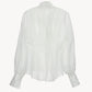 organza ribbon blouse