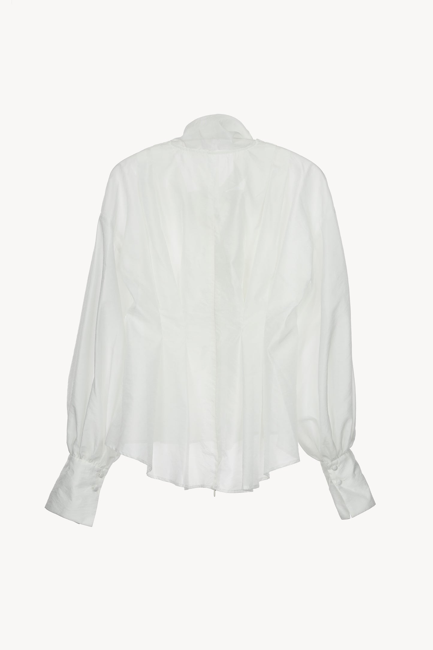 organza ribbon blouse