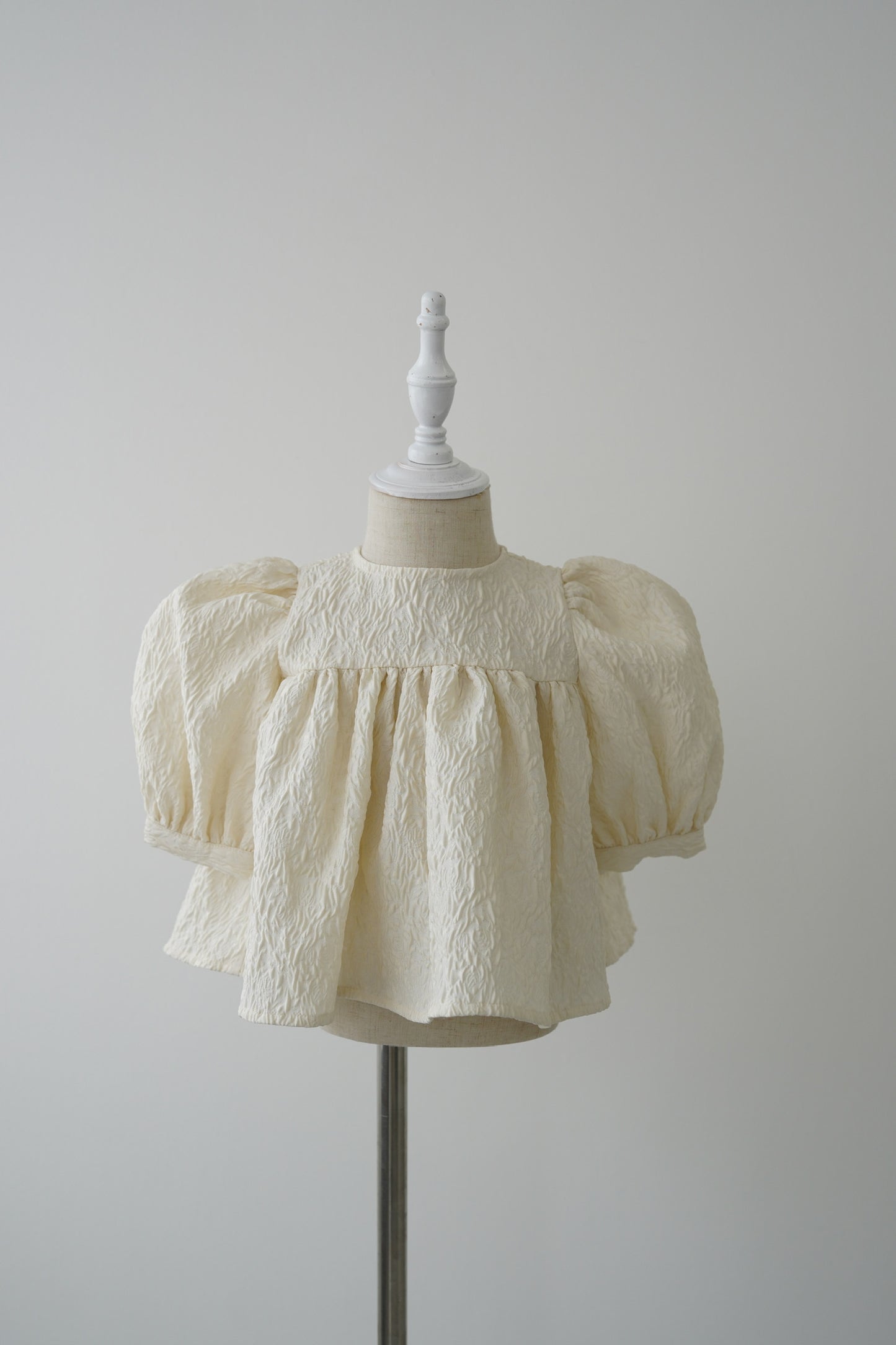 ［kids］fleur balloon blouse