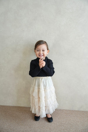 kids］tulle long skirt – Acka online store