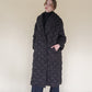 quilting long down coat