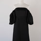 ［Édition］soft line puff dress