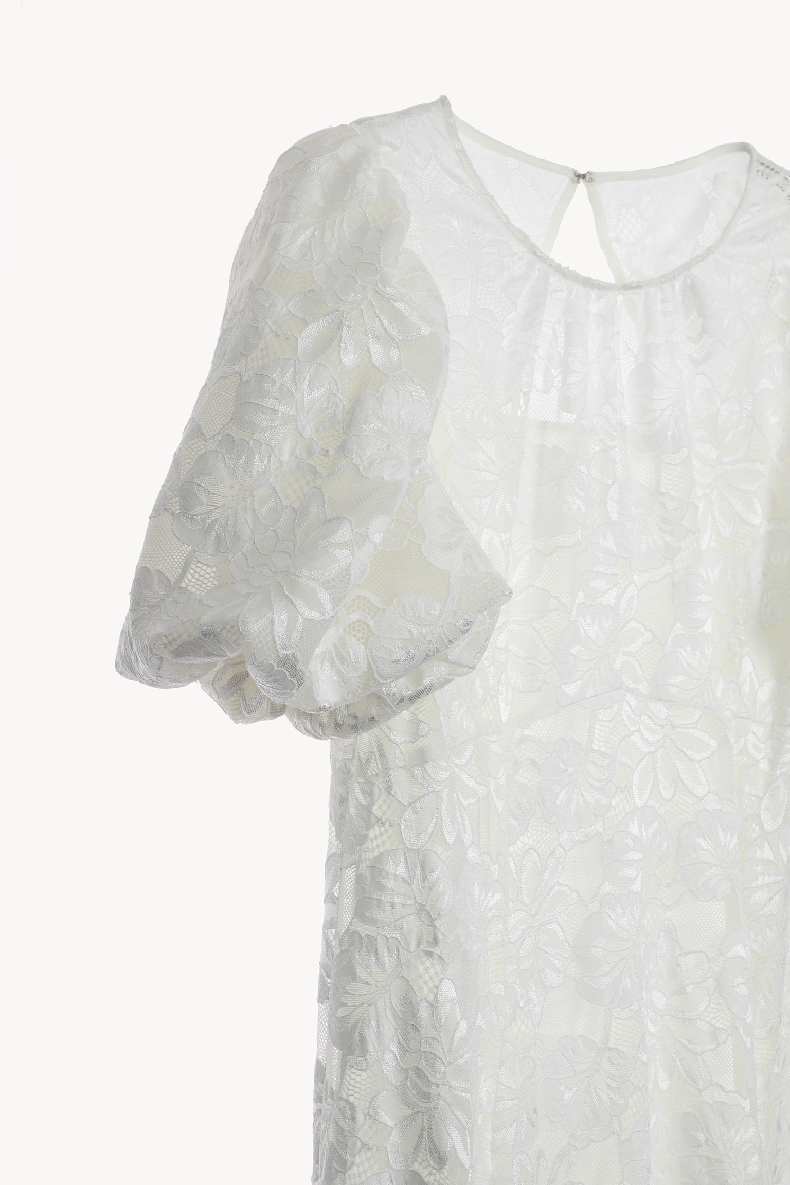 puff sleeve lace dress – Acka online store