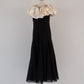 ［Édition］satin ruffle dress