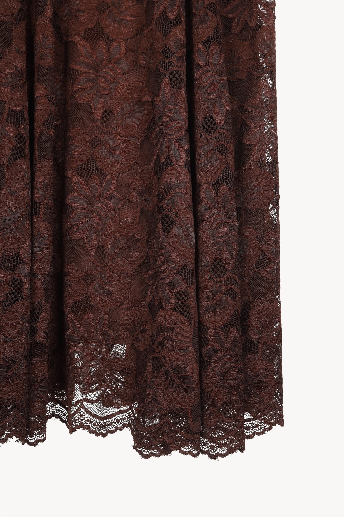 puff sleeve lace dress