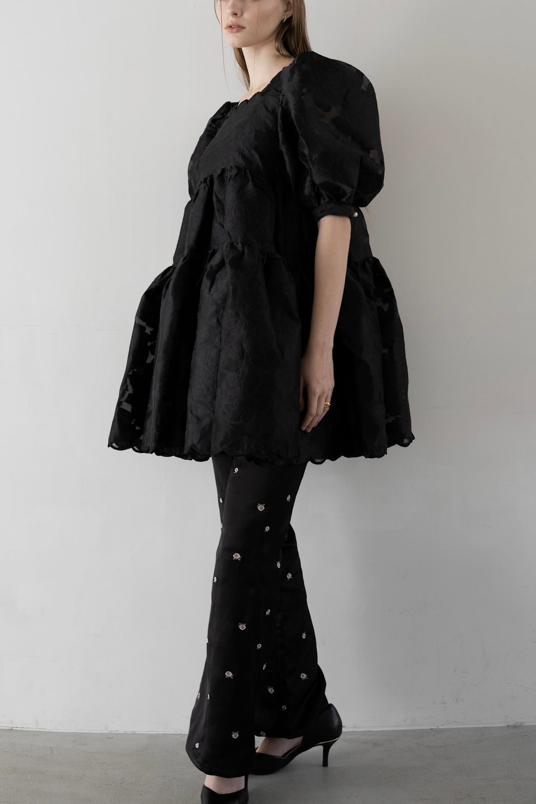 Édition] form jacquard dress – Acka online store