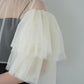 ［Édition］bijou tulle layered dress