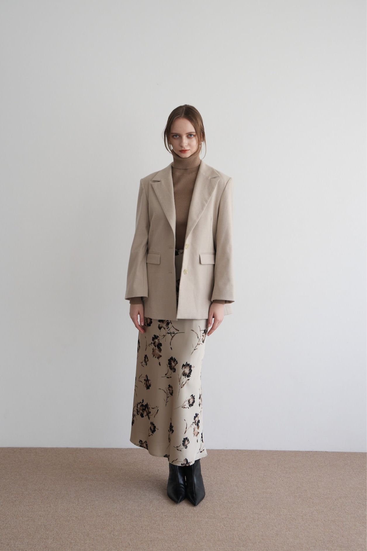 flower satin skirt – Acka online store flower satin skirt – Acka online store