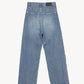 center line denim pants