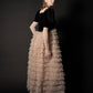 ［Édition］volume tulle tier dress