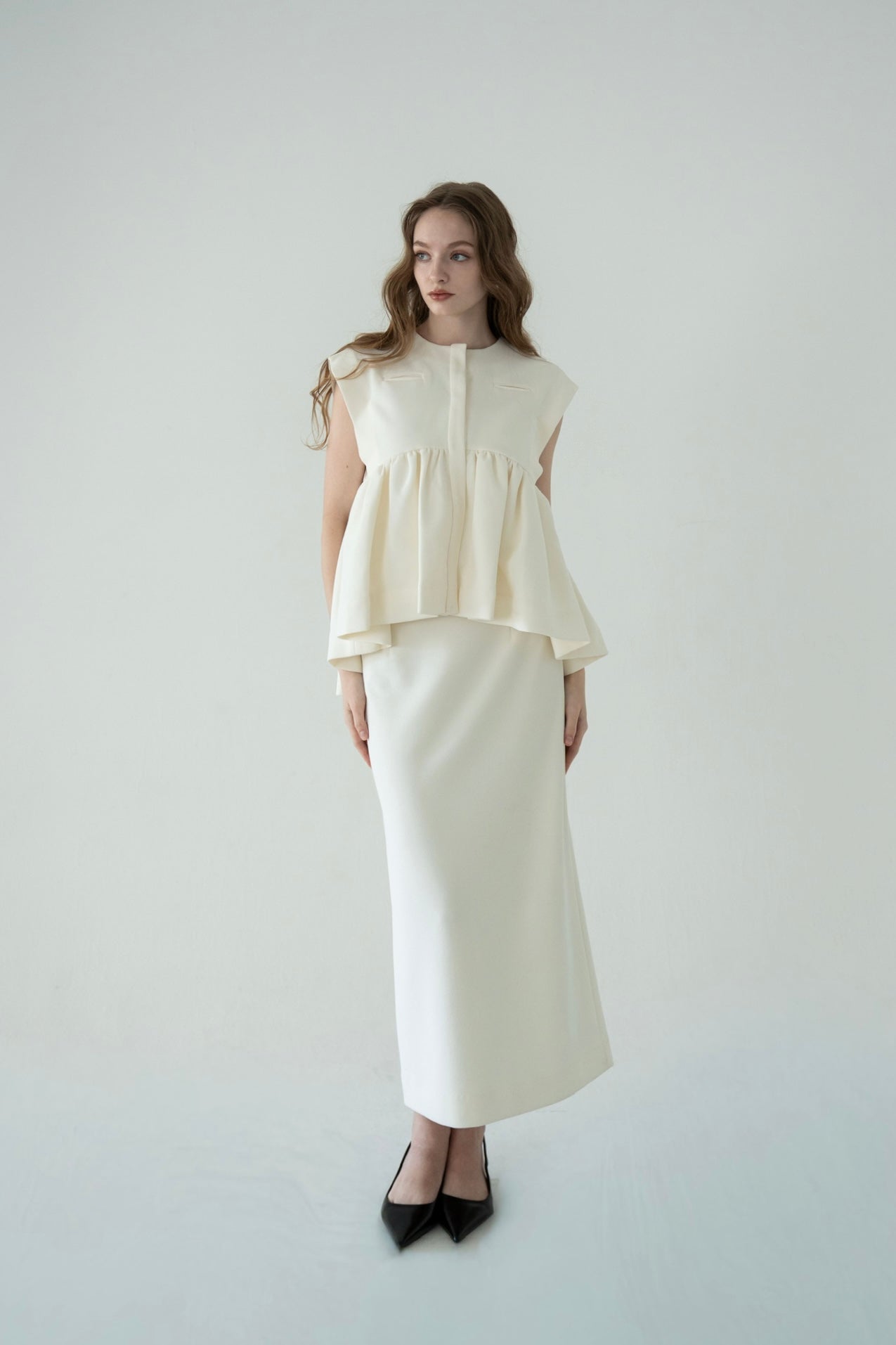 georgette pencil skirt – Acka online store