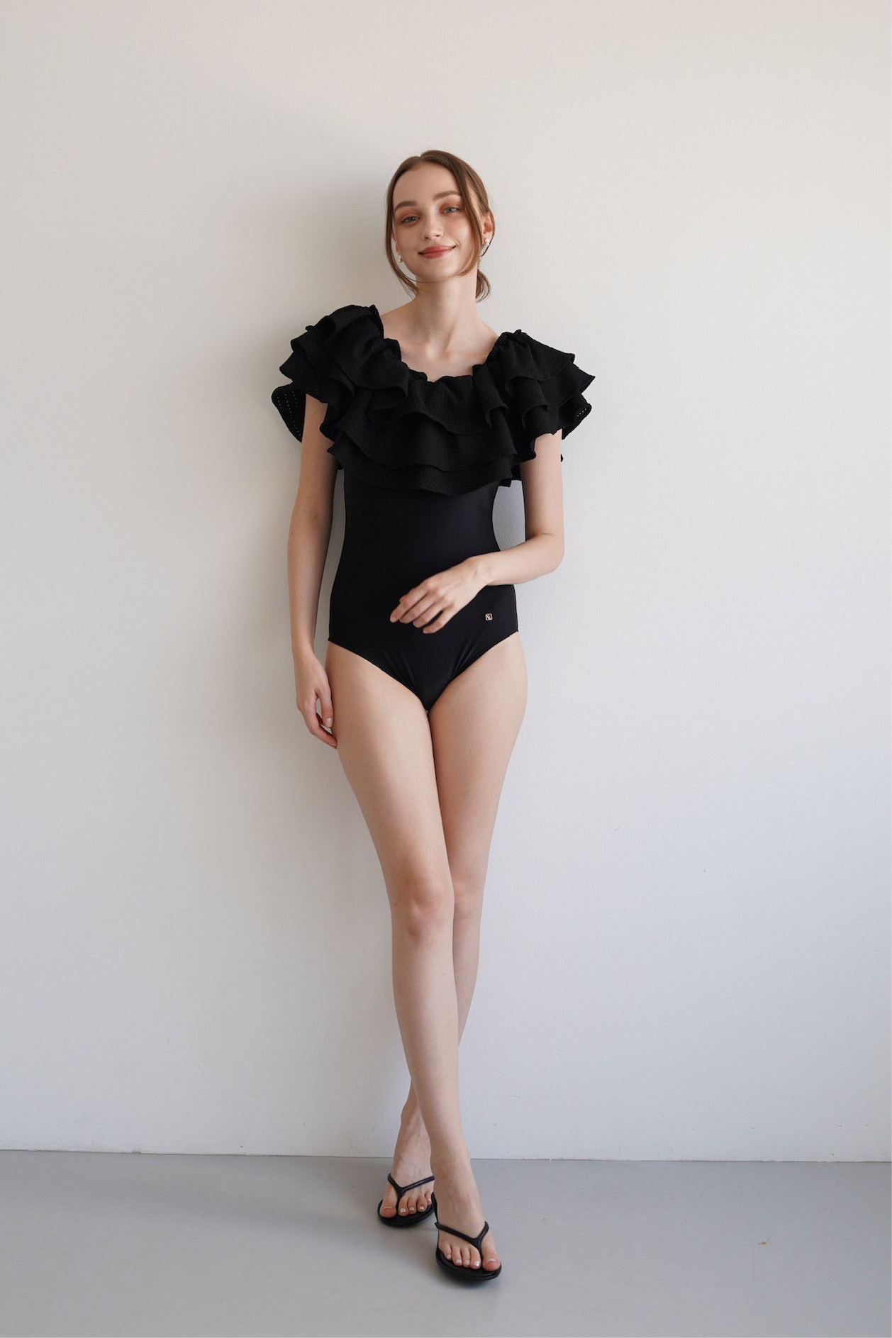 Acka. ruffle volume swimwear 水着 ruffle volume swimwear – Acka online store