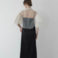 ［Édition］bijou tulle layered dress