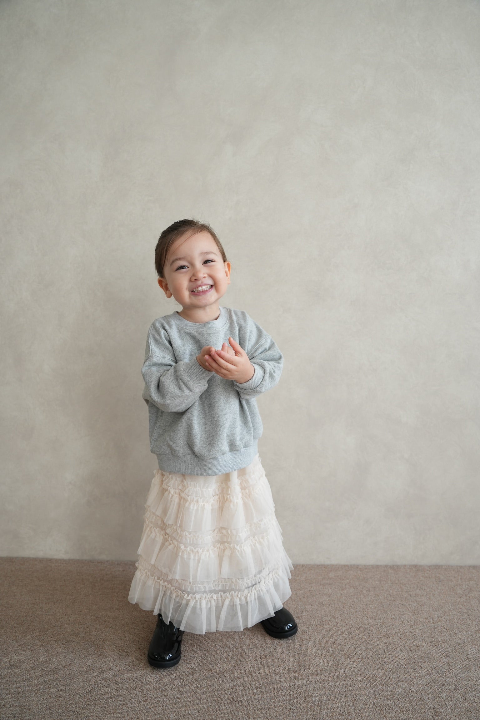 kids］tulle long skirt – Acka online store
