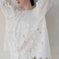 lace accent blouse