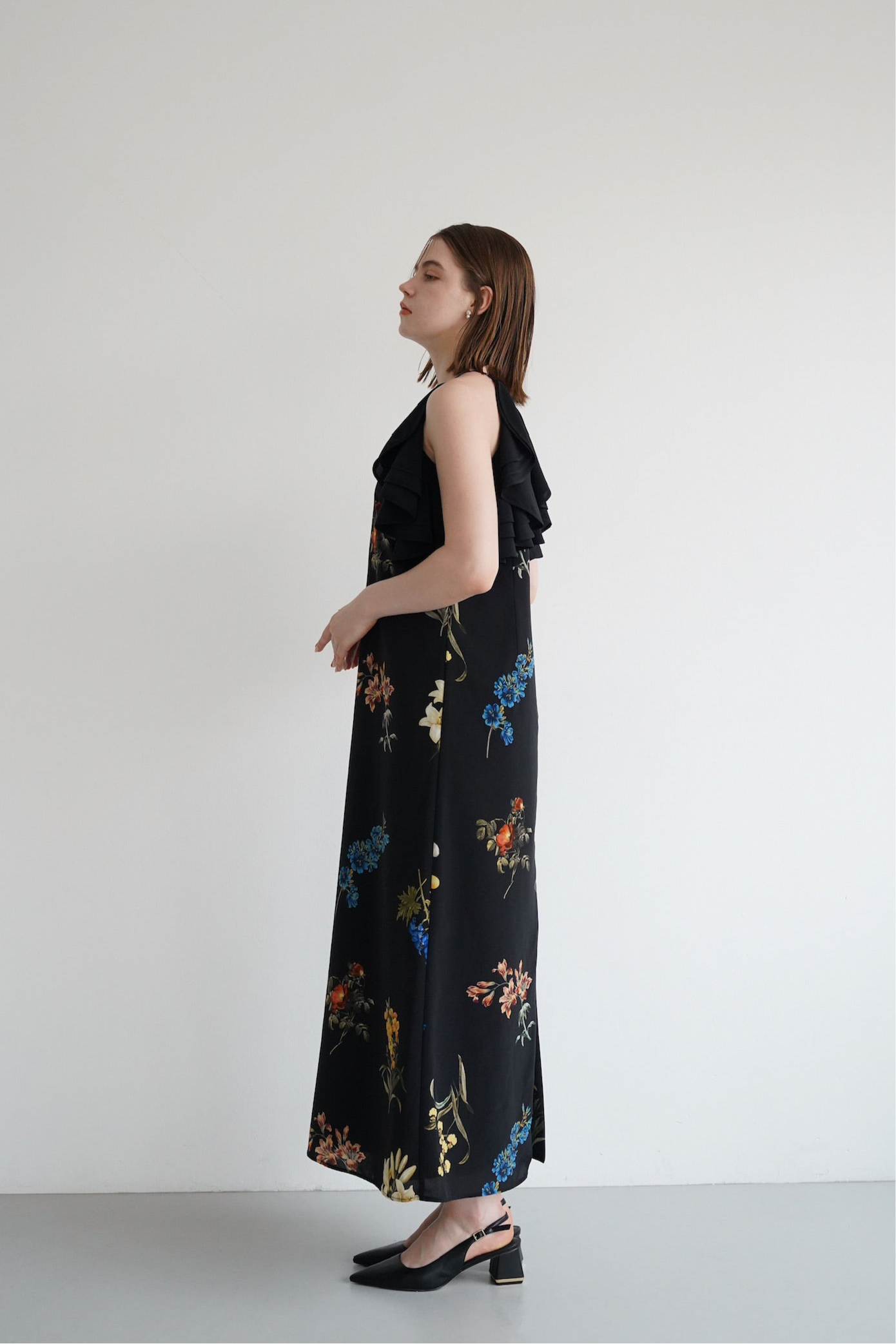 Acka. blossom flare one-piece 新品 blossom flare one-piece – Acka online store