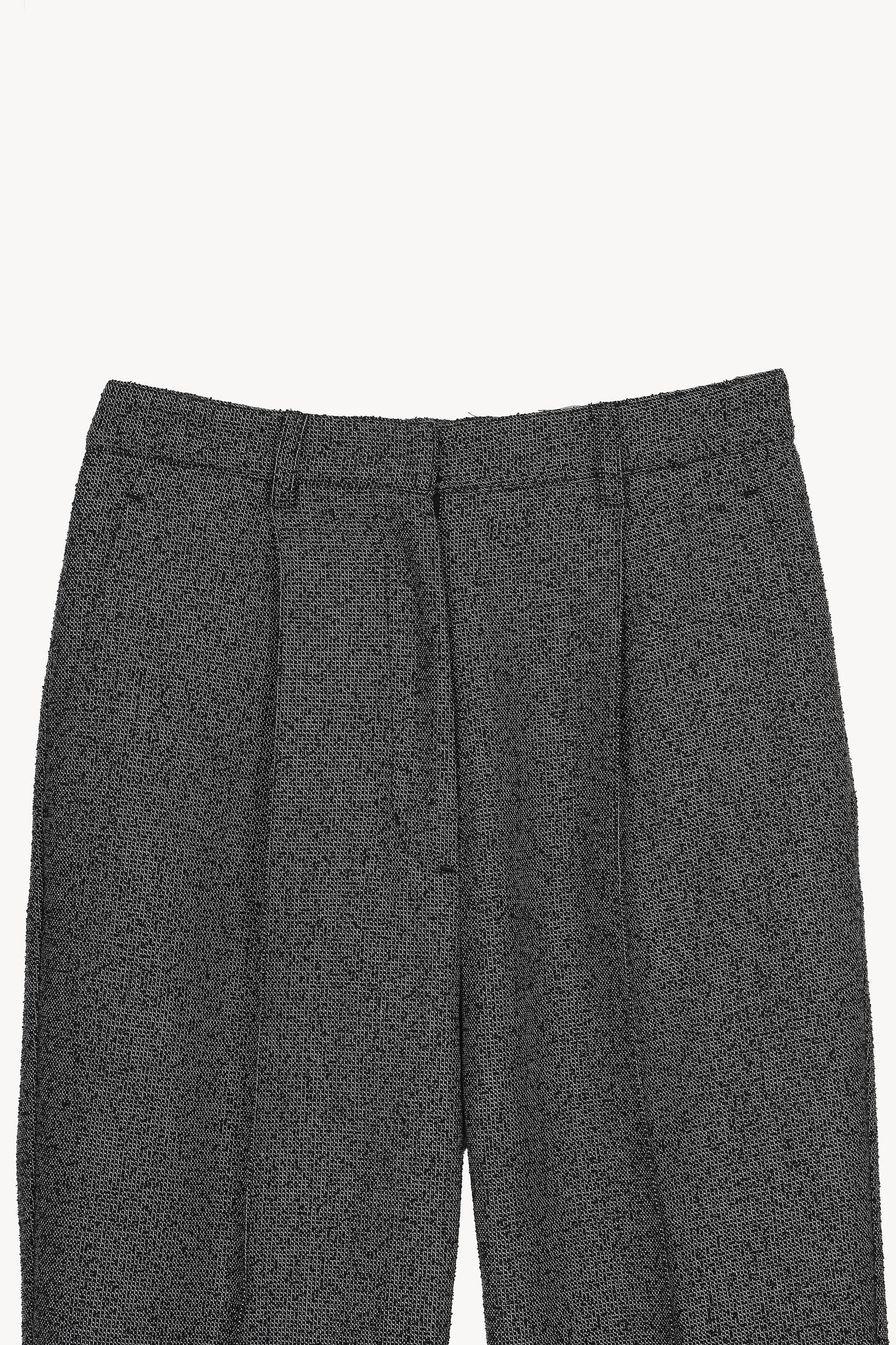 center line tweed pants