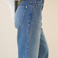 center line denim pants