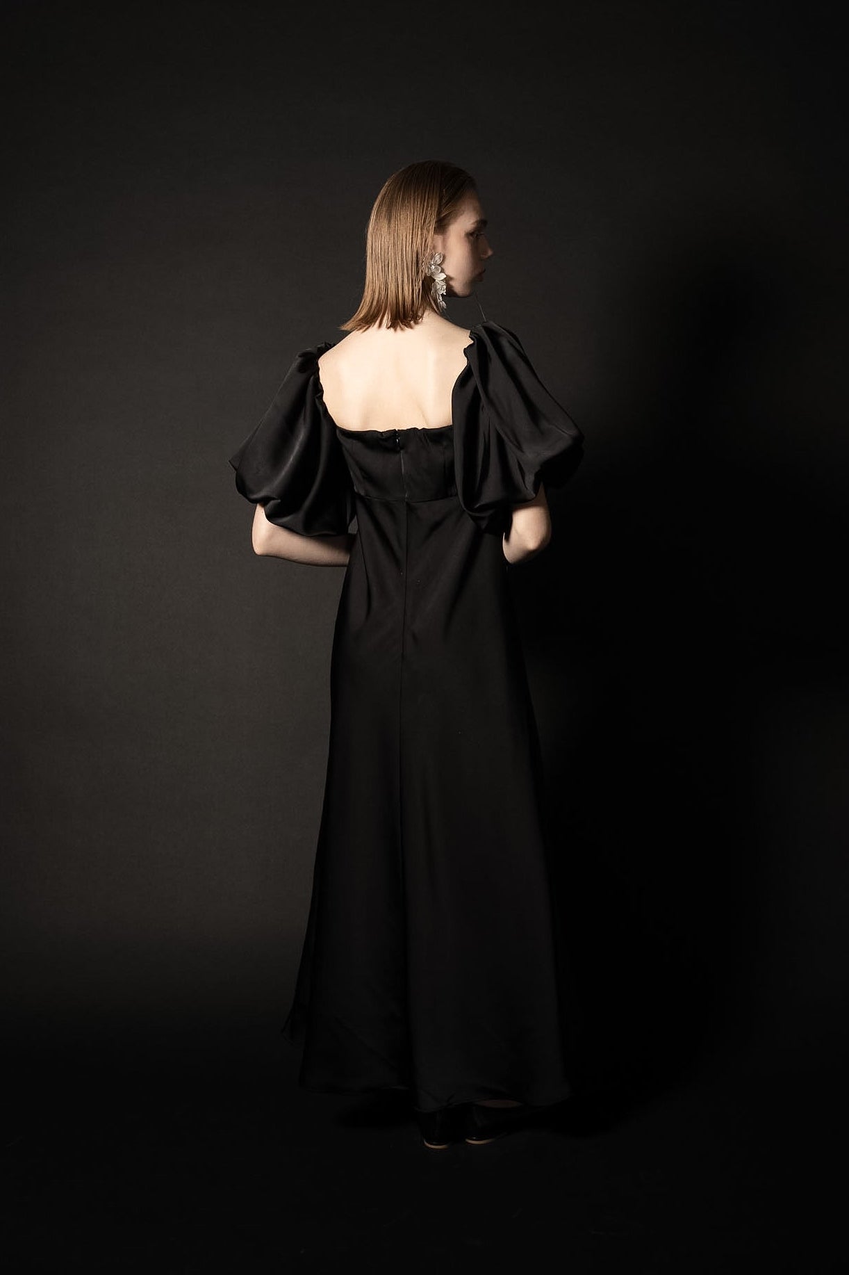 Édition］soft line puff dress – Acka online store