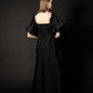 ［Édition］soft line puff dress