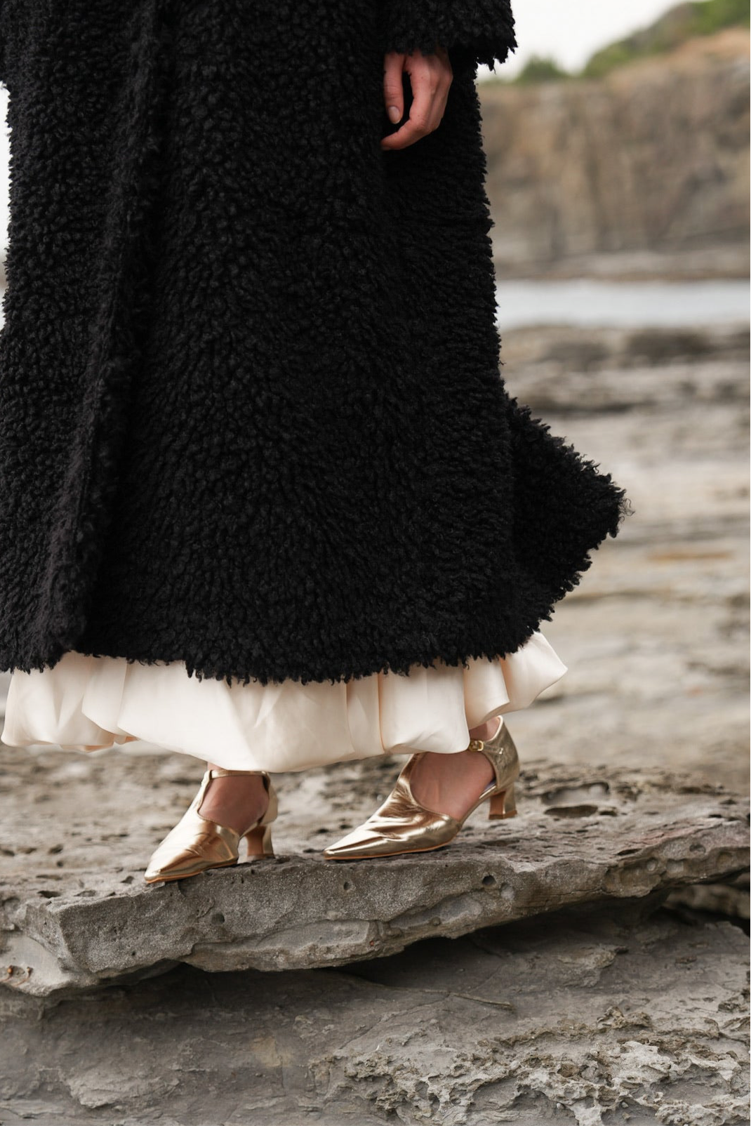 poodle boa long coat – Acka online store