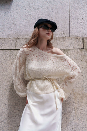 soft lace knit tops – Acka online store