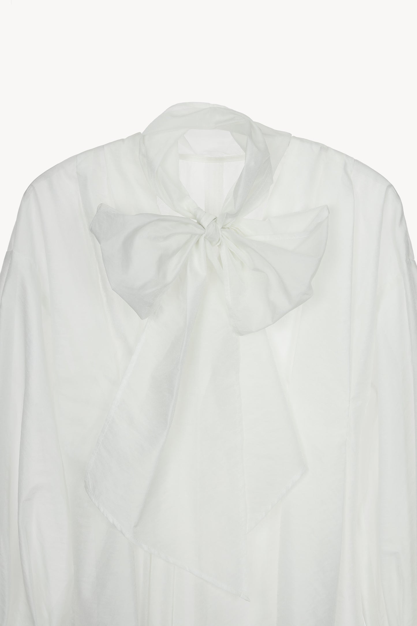 organza ribbon blouse