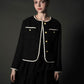 ［Édition］tweed frill jacket