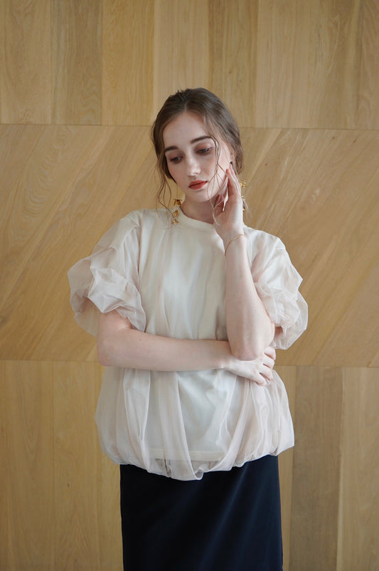 tulle volume tee