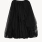 tiered tulle skirt