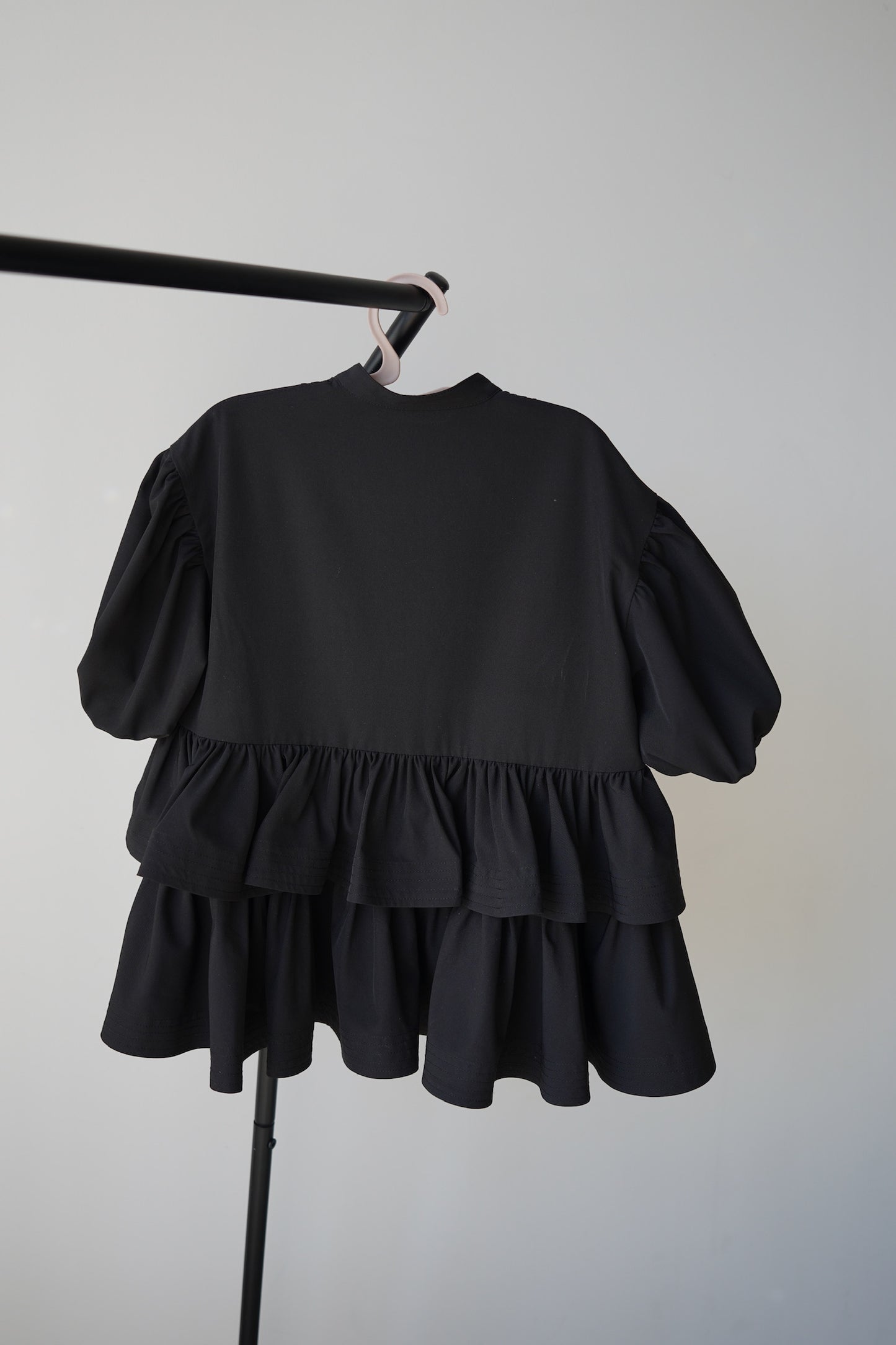 ［kids］ frill shirt one-piece