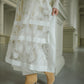 flower lace sheer vest