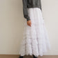 tulle long skirt