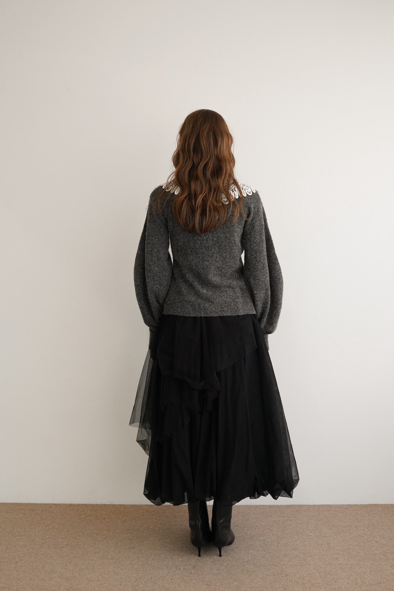 tiered tulle skirt – Acka online store