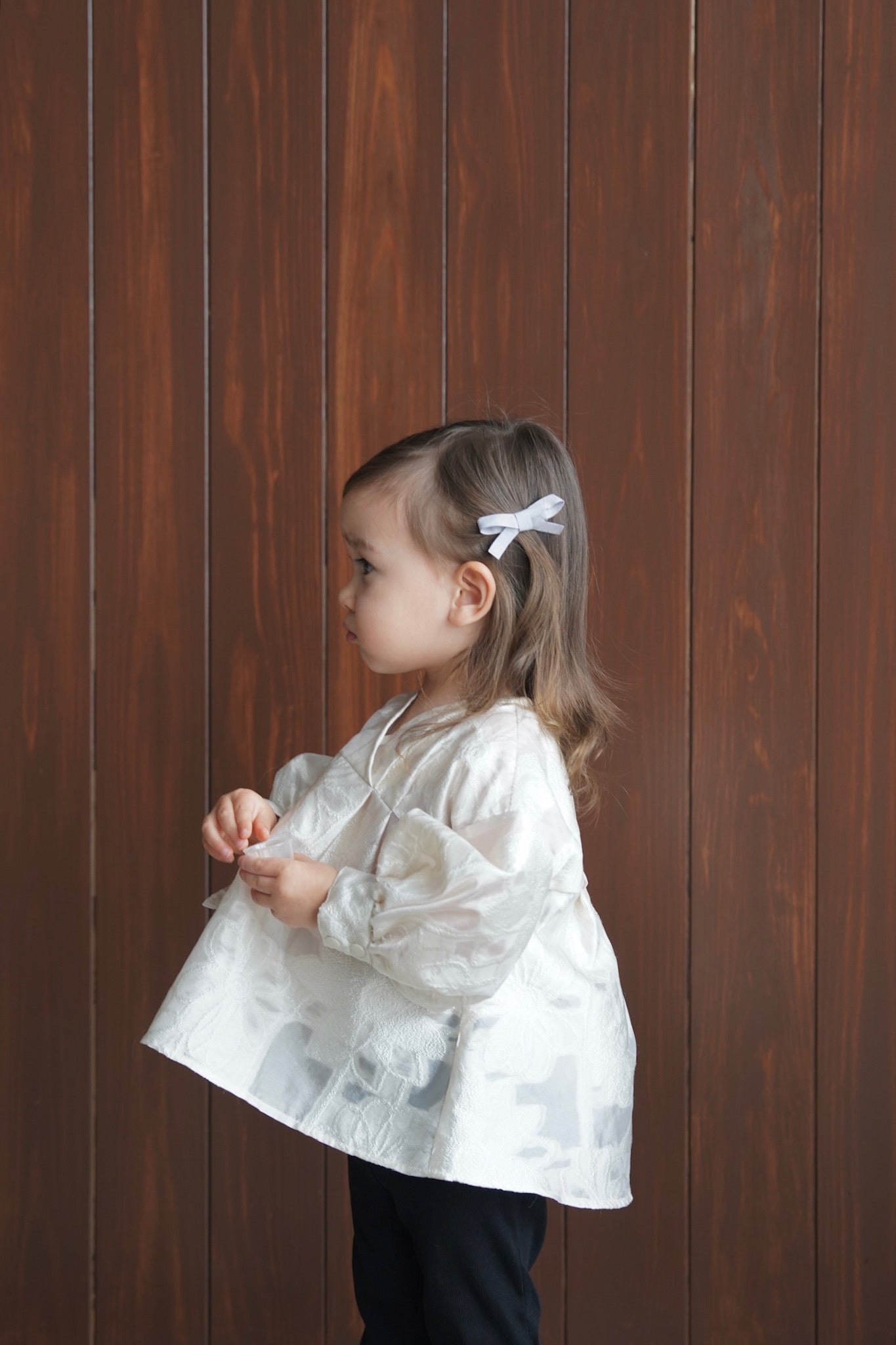 ［kids］ribbon hairpin