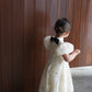 ［kids］lace flare dress