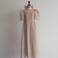 tulle choker flare dress