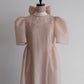 tulle choker flare dress