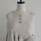 glitter tweed peplum tops