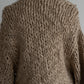 frill hand knit cardigan