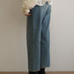 center line denim pants