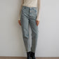 over skirt denim pants