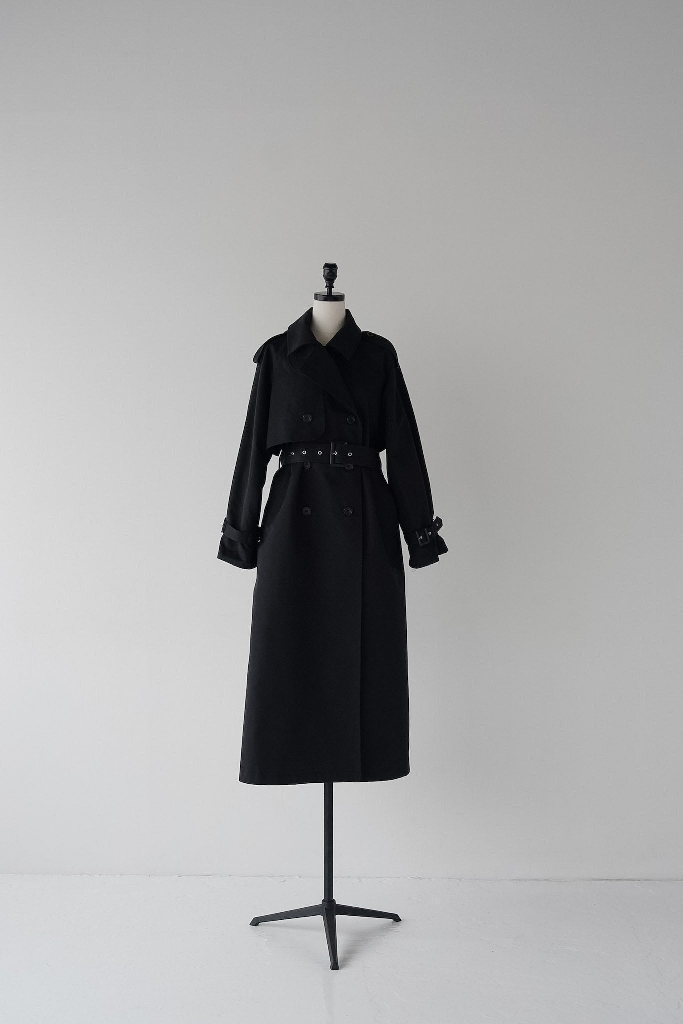 classic belted trench coat