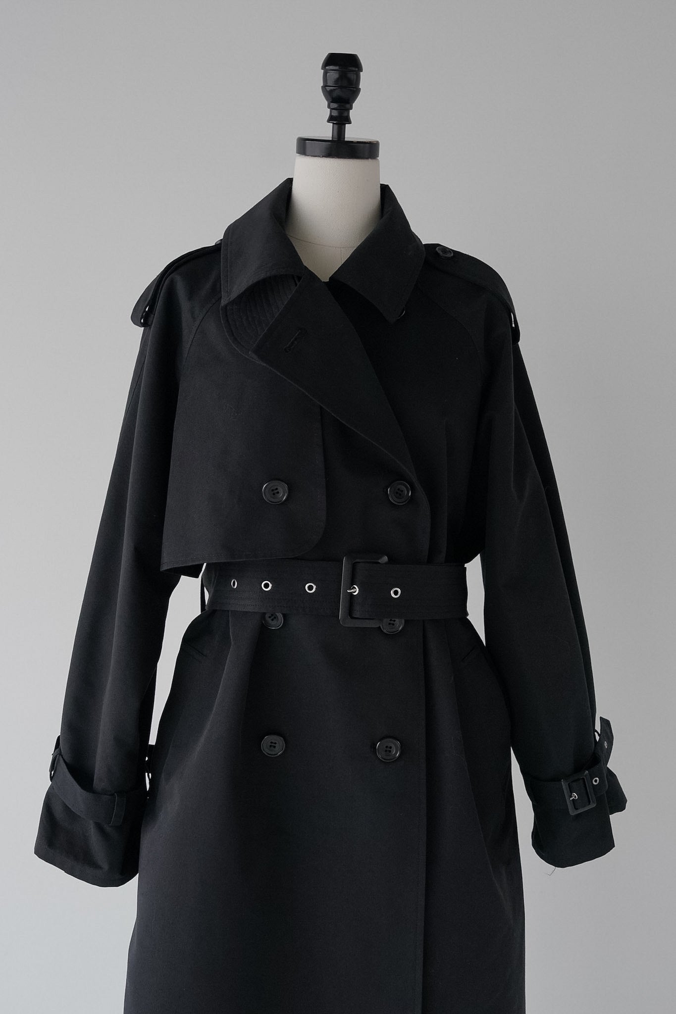 classic belted trench coat
