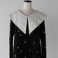 classic collar mini one-piece