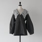 lace collar jacket