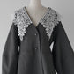 lace collar jacket