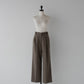 mannish tuck slacks