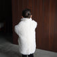 ［kids］poodle boa long coat